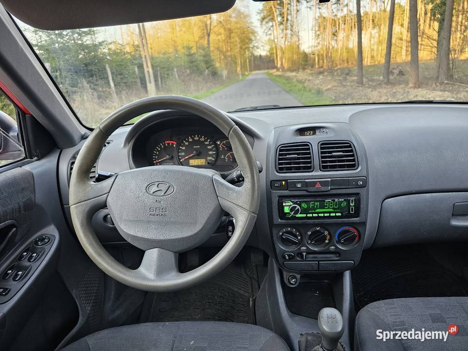Hyundai accent 15 lpg Rok produkcji 2004 Chotynin