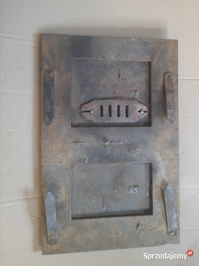 Żeliwne drzwiczki kuchenne 46305 sprawne warmińsko-mazurskie Morąg