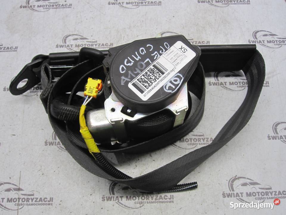 OPEL COMBO D 16r Pas bezpieczeństwa lewy przód
