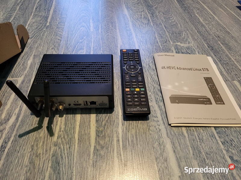 Dekoder satelitarny Zgemma H9S