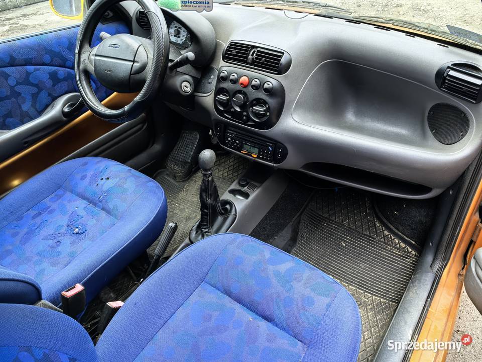 Fiat Seicento 11 Przebieg 144 Nowy Akumulator Poznań