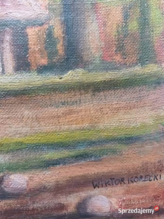 Sprzedam 3 obrazy Wiktora Koreckiego Malarstwo Malbork