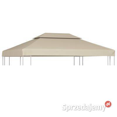 vidaXL Zadaszenie altany ogrodowej 310 gm beżowe mazowieckie