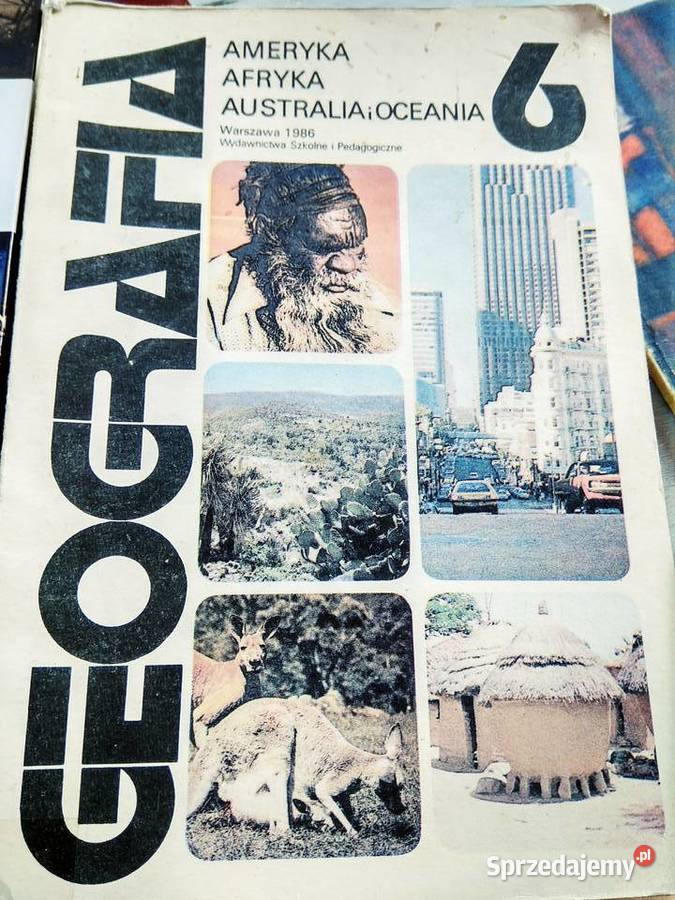 Ameryka Australia Oceania geografia książki Warszawa