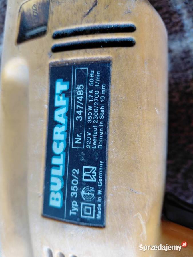 wiertarka Bullcraft Typ 3502 224 Byczyna