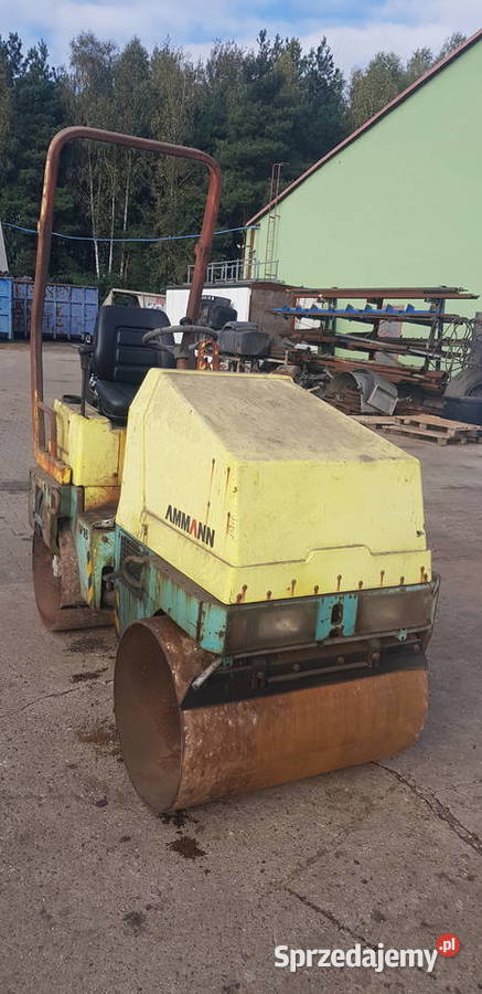 Walec Ammann 15 tony Rok produkcji 1999 Maszyny budowlane łódzkie Sieradz