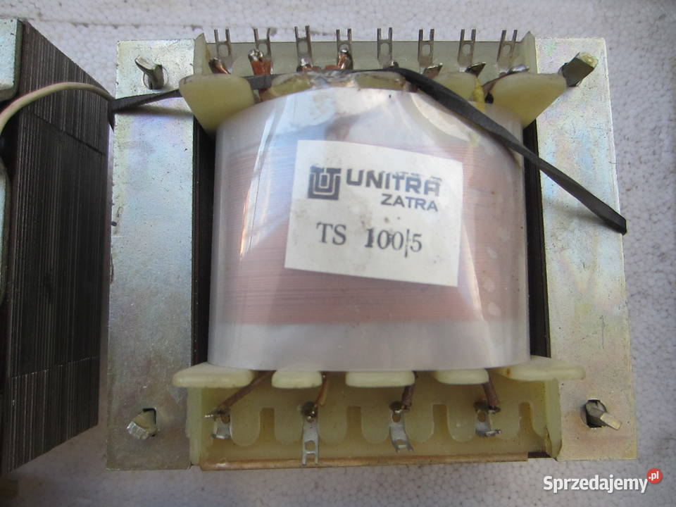 transformator TS1005 unitra ZATRA trafo sieciowe Kalisz