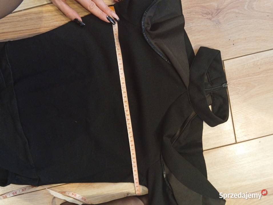 Eleganckie czarne body s Bluzki i koszule Katowice