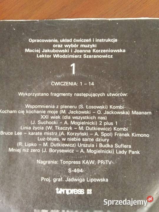 3 Płyty Winylowe Aerobik lata 1980 Wałbrzych