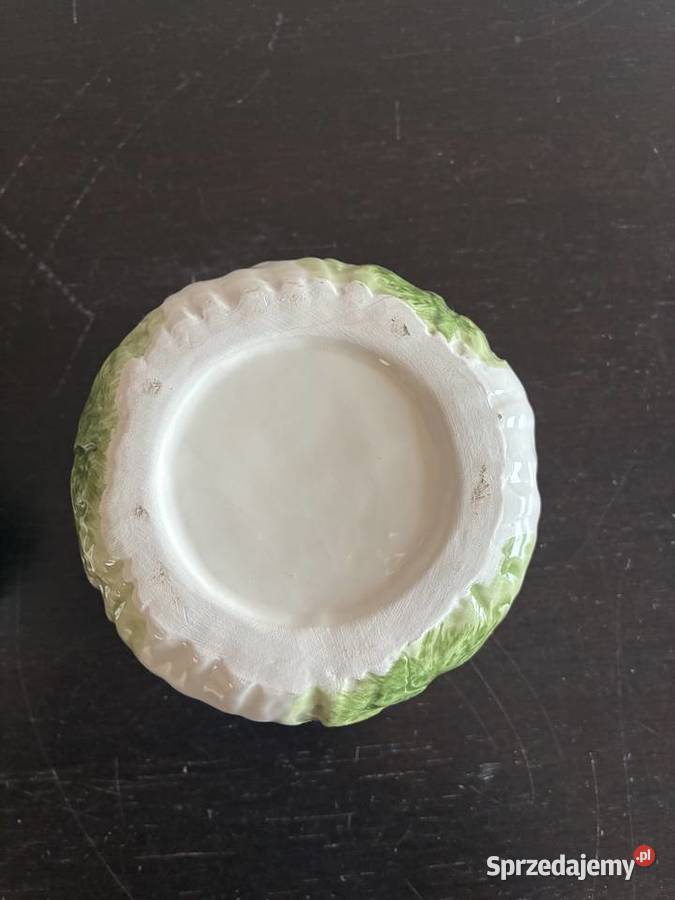 Ceramiczny słoiknaczynie z pokrywką w kształcie Elbląg