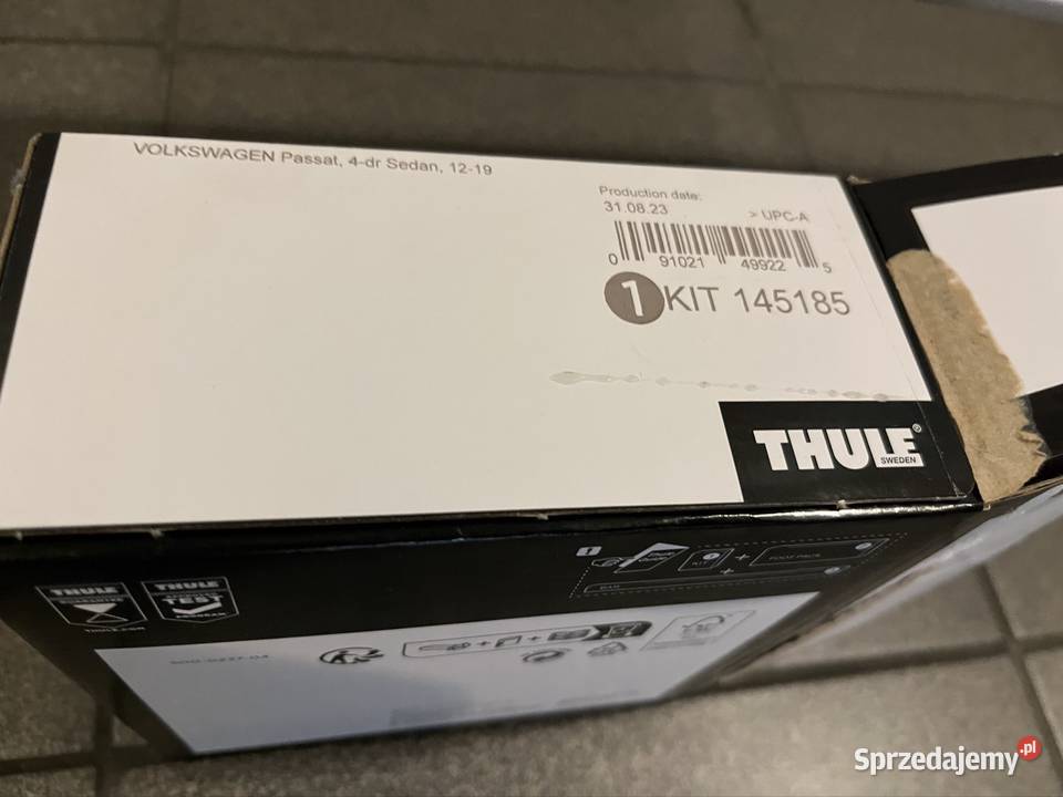 Bagażnik Thule VW Passat B7 USA Pruszków sprzedam