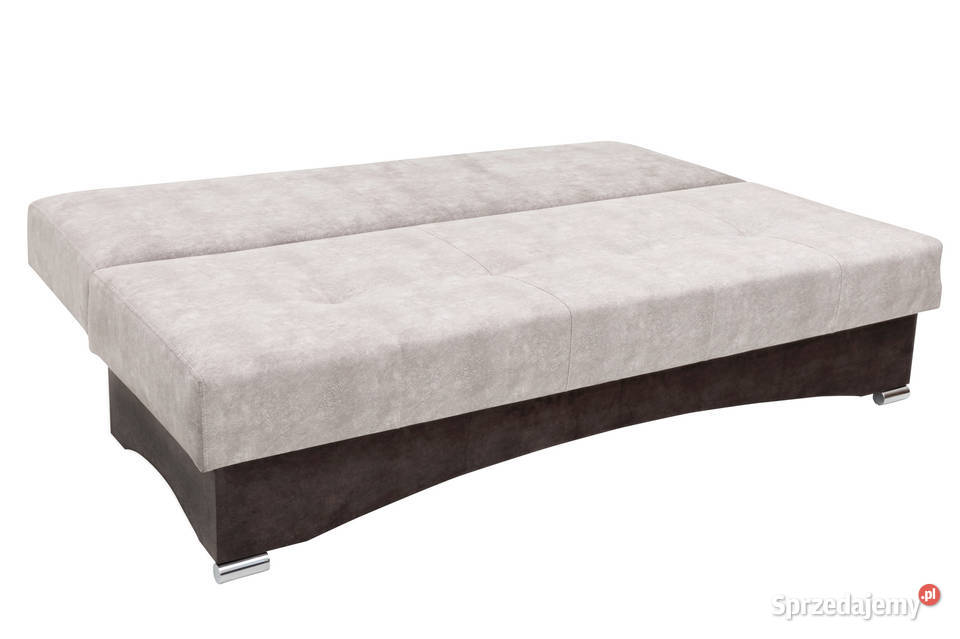 Kanapa Tapicerowana Jasnobrązowa bez Boków Dębica