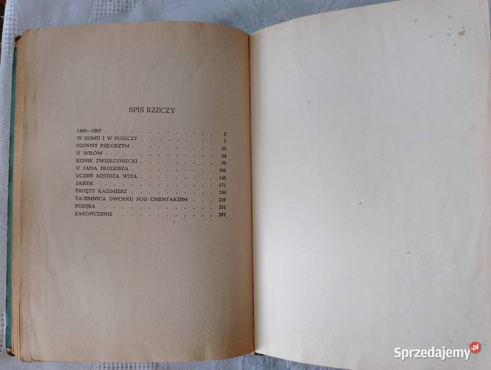 Książka HISTORIA ŻÓŁTEJ CIŻEMKI wyd 1959 powieść