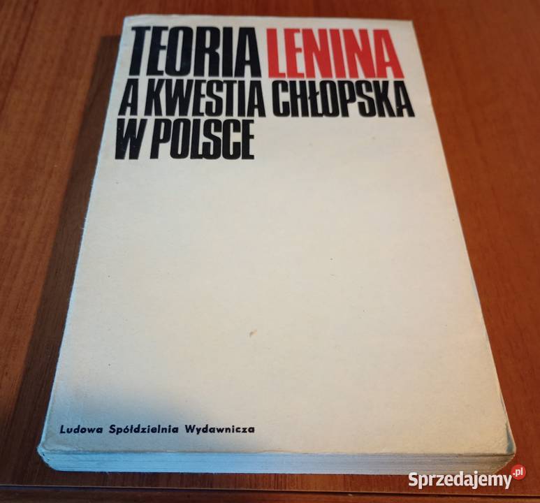 Teoria Lenina a kwestia chłopska w Polsce Zenon Gdańsk