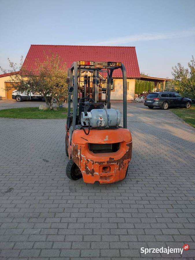 Wózek widłowy Toyota tcm nissan udźwig 1800 Sośno
