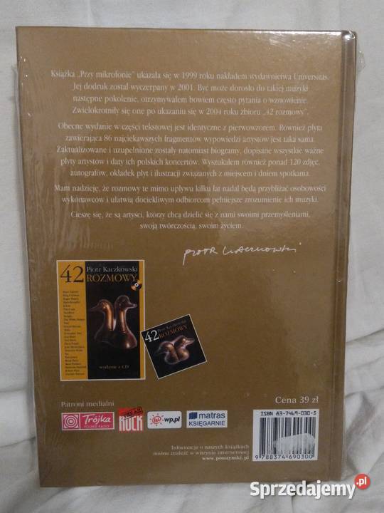 mikrofonie Piotr Kaczkowski 2007 książka nowa w Warszawa