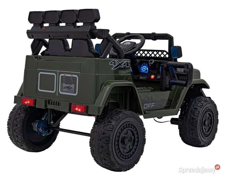 Pojazd OffRoad CLIMBER Zielony 4 Silniki 35W20W Łopuszno
