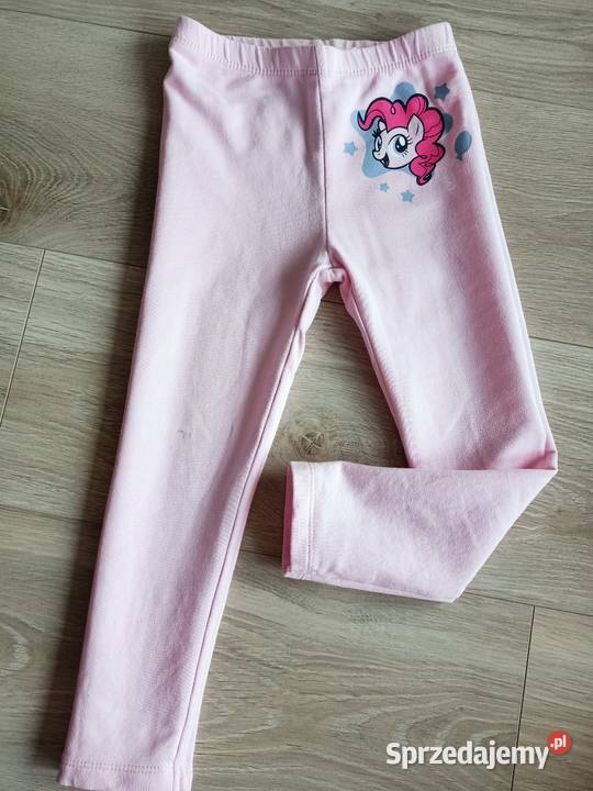 Legginsy dziewczęce ocieplane różowe 98104 Płock