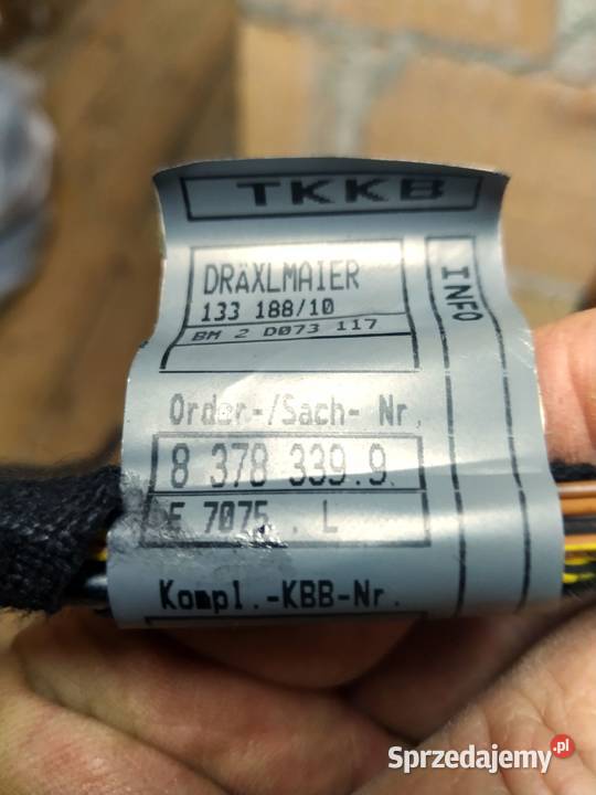 BMW E46 WIĄZKA ELEKTRYCZNA DRZWI TYLNYCH Wiktorów