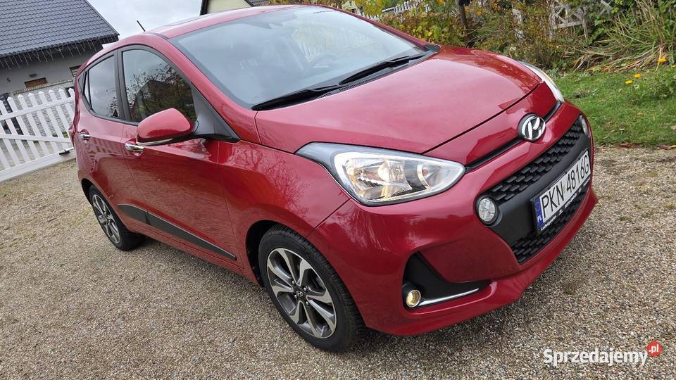 Hyundai i10 Najbogatsza wersja wyposażenia poduszka powietrzna Gdańsk
