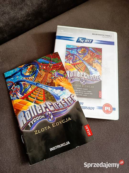 RollerCoaster Tycoon 3 Złota Edycja Gra