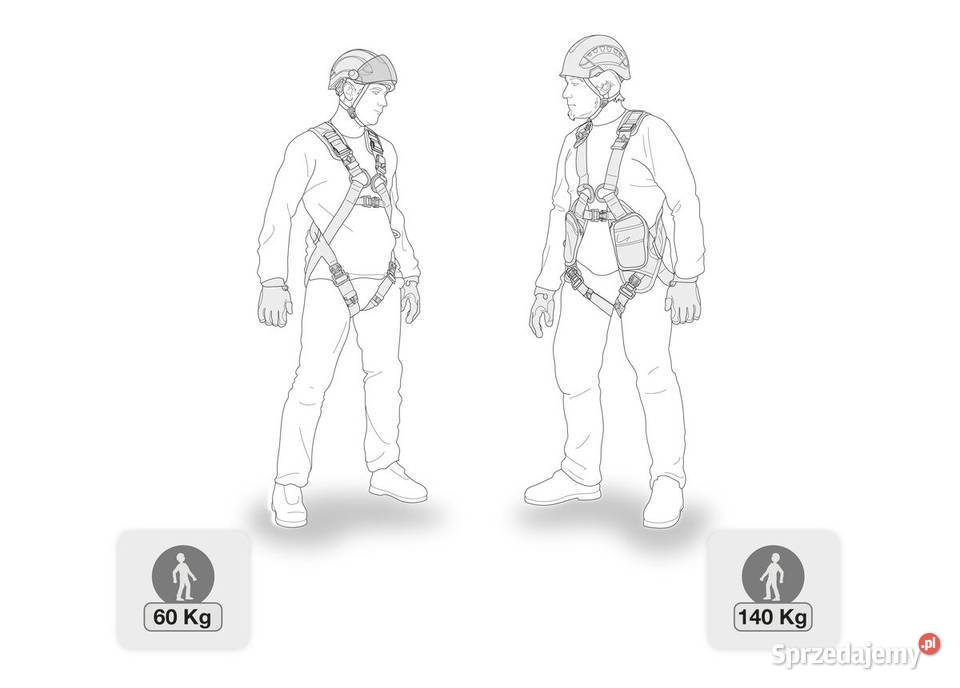Lonża z karabinkami Petzl AbsorbicaY MGO 80 Poznań