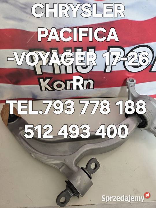 WAHACZ PRZEDNI CHRYSLER PACIFICA VOYAGER DODGE osobowe Wahacze wielkopolskie Kawnice