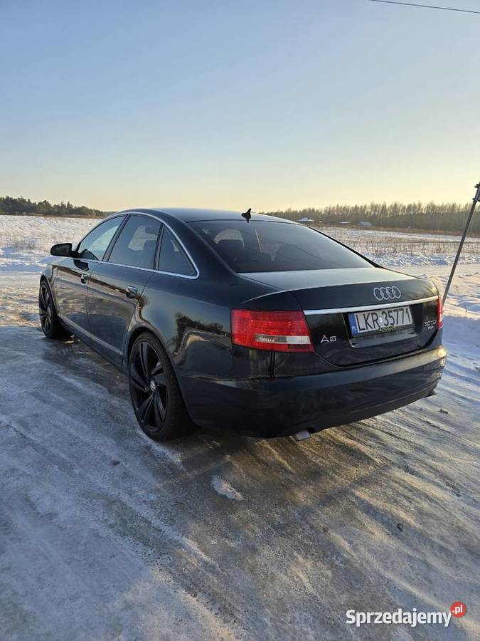 Audi A6 C6 30 TDI Quatroo 2008r Automat Skóry automatyczna A6 Staszów