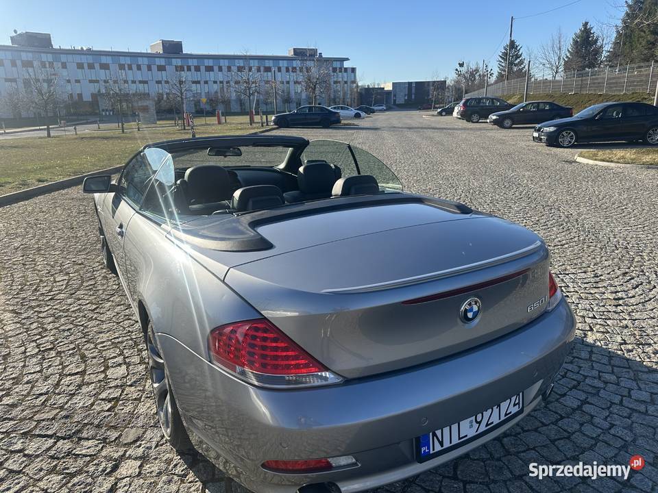 BMW 650 E64 Kabriiolet 2006 Iława sprzedam