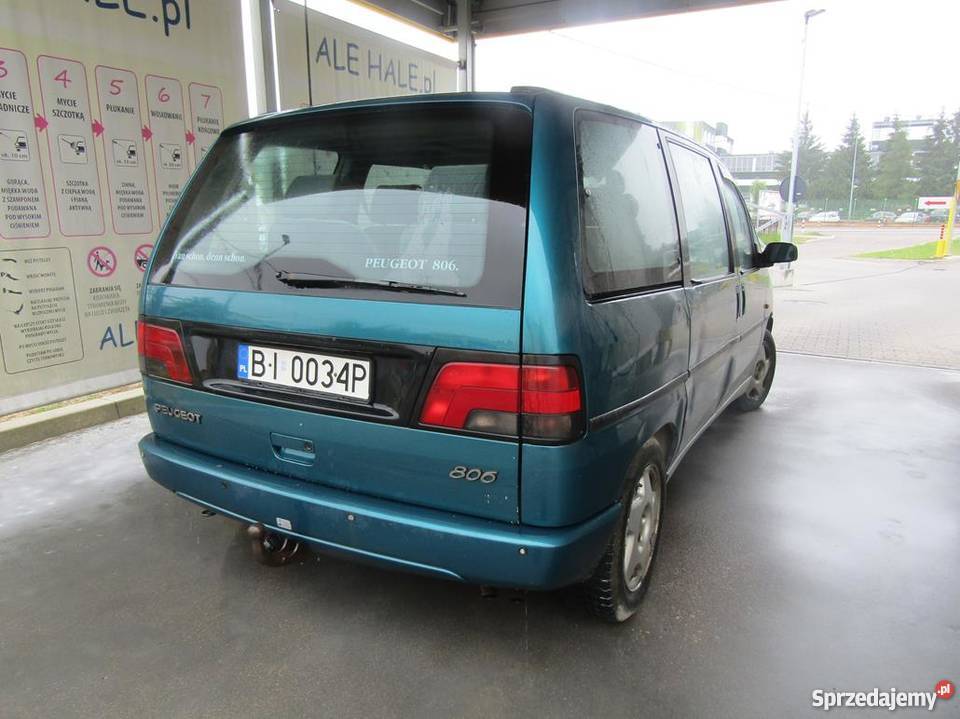 Peugeot 806 20 LPG HAK 4/5 Białystok