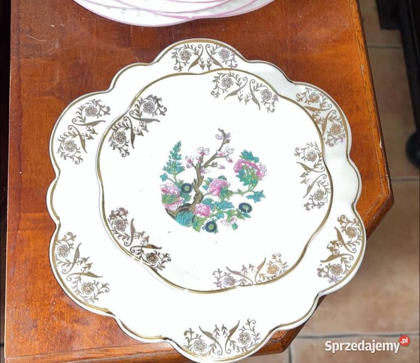 Filiżanka z talerzykiem śniadaniowym England 22 pomorskie Gdańsk