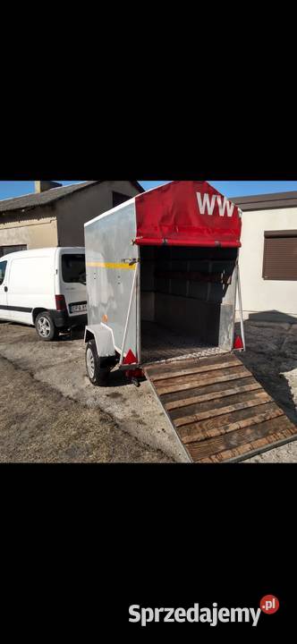 Sprzedam przyczepkę do transportu żywych Pabianice