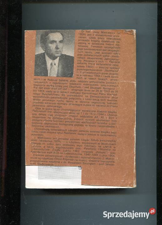 Partyzancki kraj Markiewicz miękka