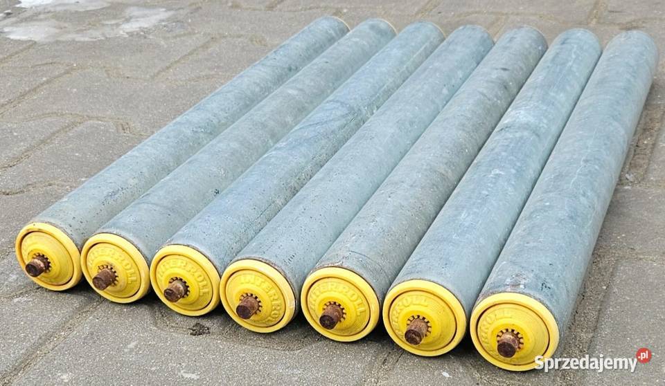 Rolki transportowe w ocynku 500mm do podajnika wielkopolskie Wojnowice