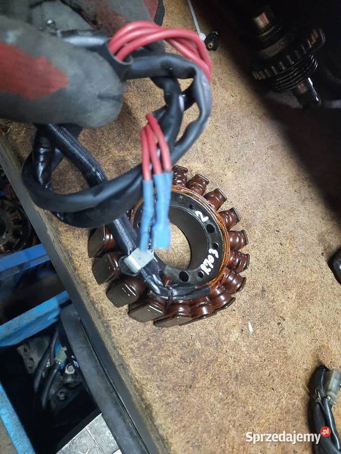 yamaha r6 rj03 iskrownik stojan alternator cewki Jelenia Góra