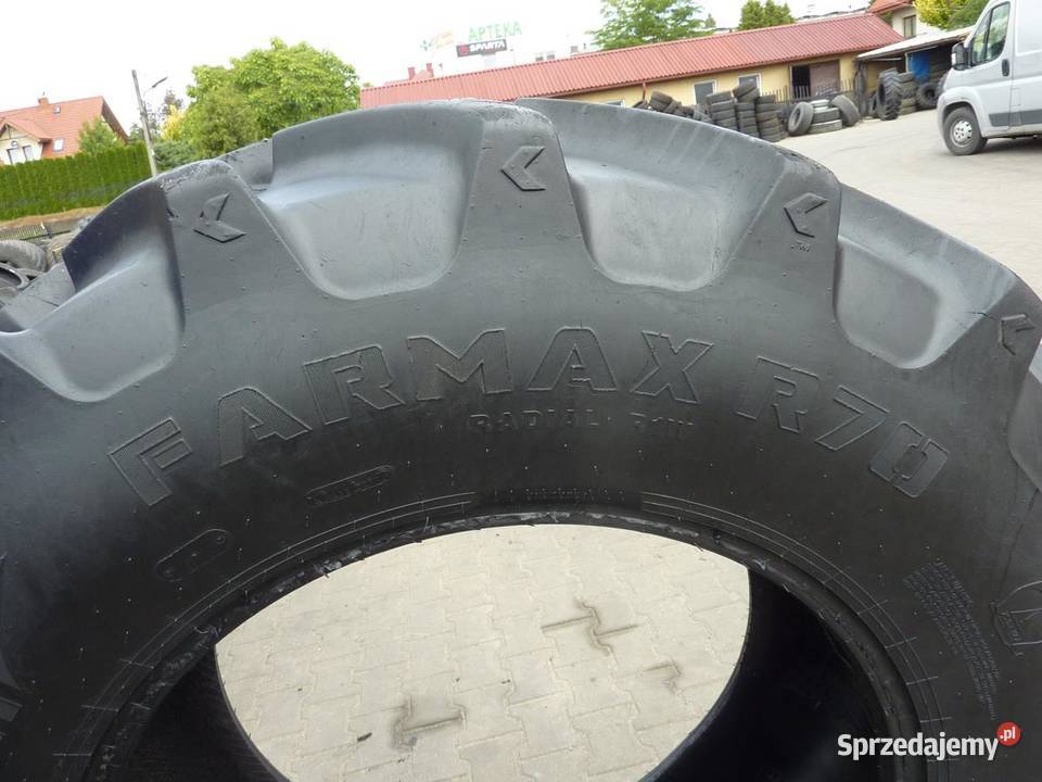 Opona używana rolnicza 48070R30 CEAT FARMAX R70 Zaścianki