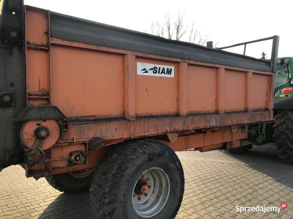 Rozrzutnik obornika Siam 8t Mastki