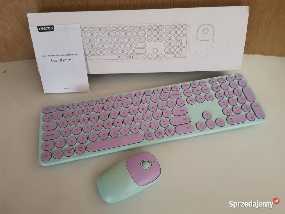 Klawiatura bezprzewodowa plus mysz SEENDA SK733
