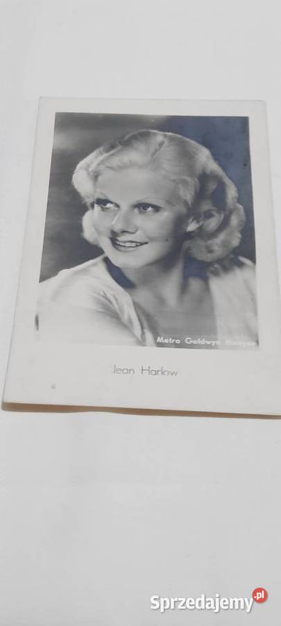 pocztówka z aktorką Jean Harlow sprzedam