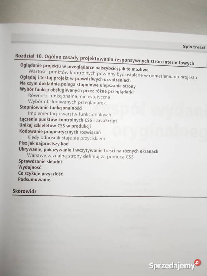 Responsive Web Design Projektowanie elastycznych informatyka, internet Poznań