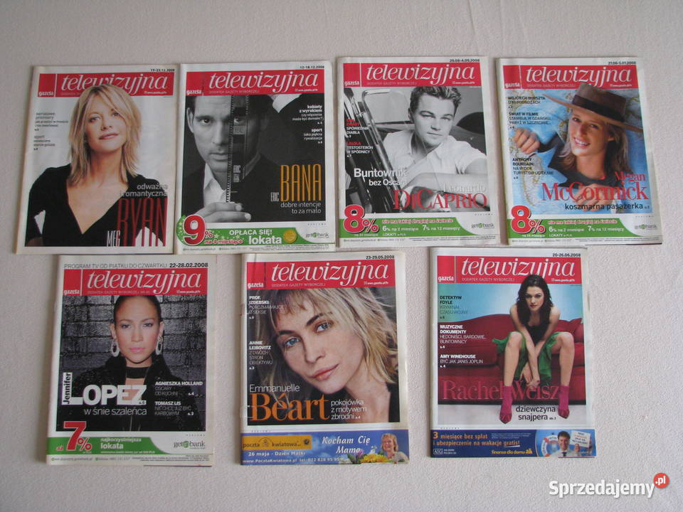 Gazeta telewizyjna TV Gazeta Wyborcza z lat 2008 Brzegi