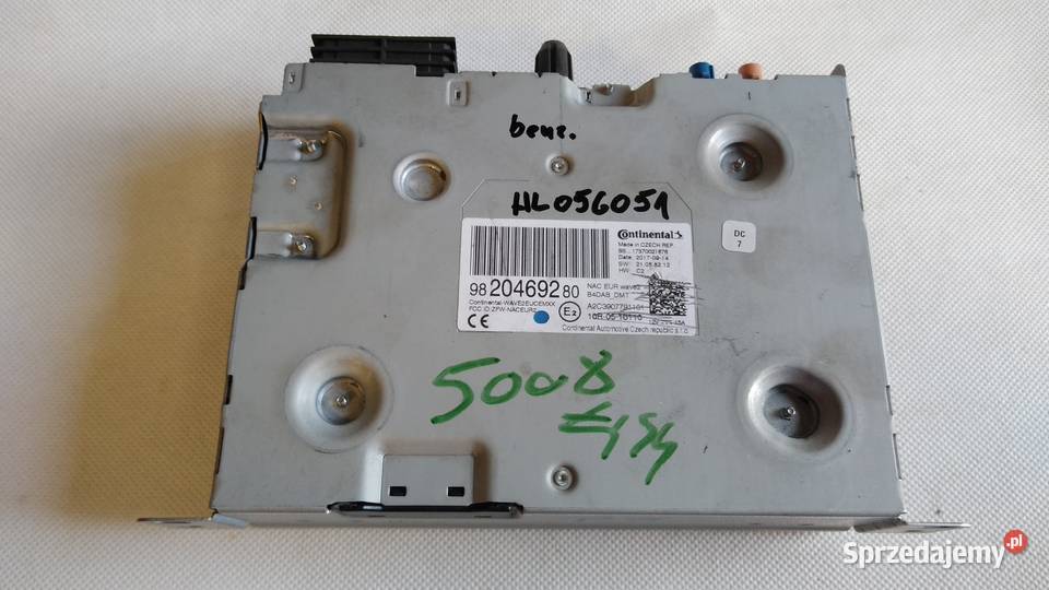9820469280 Nawigacja NAC Peugeot 5008 DAB/WiFi/CarPlay