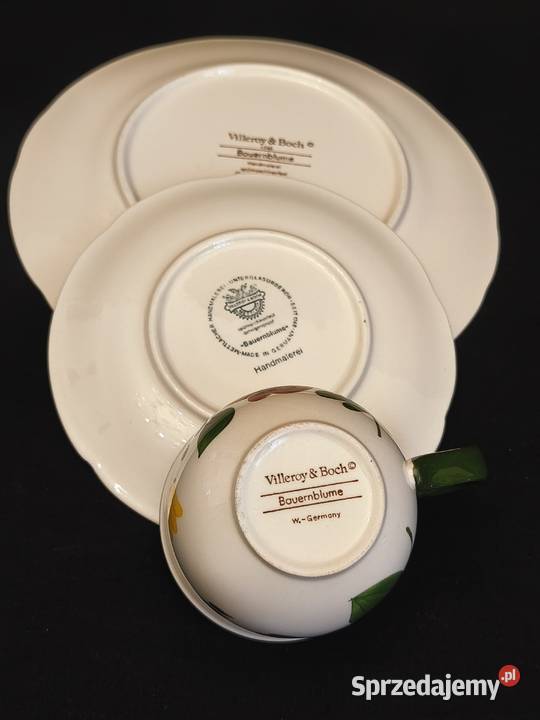 Zestaw kawowy Villeroy Boch Bauernblume Chełm