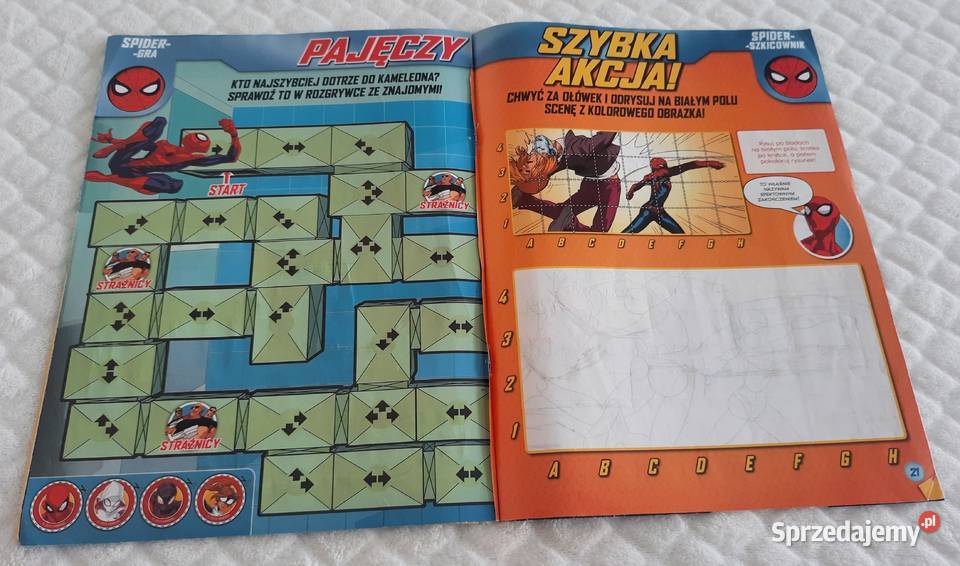 Marvel SpiderMan Magazyn 42019 Egmont Książeczki Rok wydania 2019 Czeladź