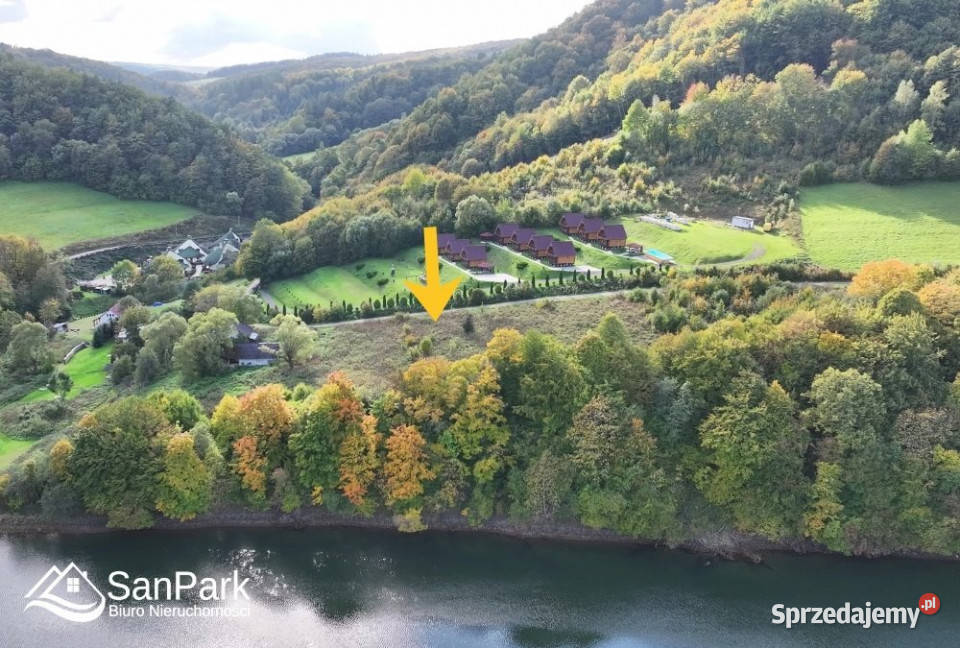 sprzedaży gruntu Solina 2400 metrów szambo podkarpackie