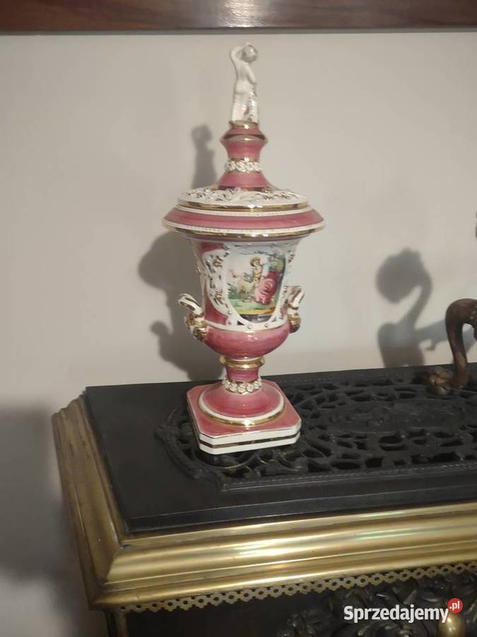 Waza wazon włoska porcelana H Sanders wielkopolskie Gniezno