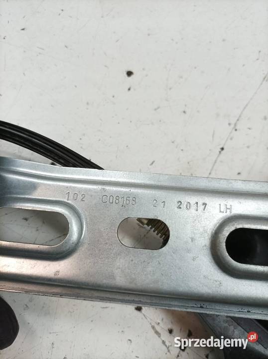 MECHANIZM SZYBY LEWY PRZÓD C08168 DT11V23201BD Motoryzacja