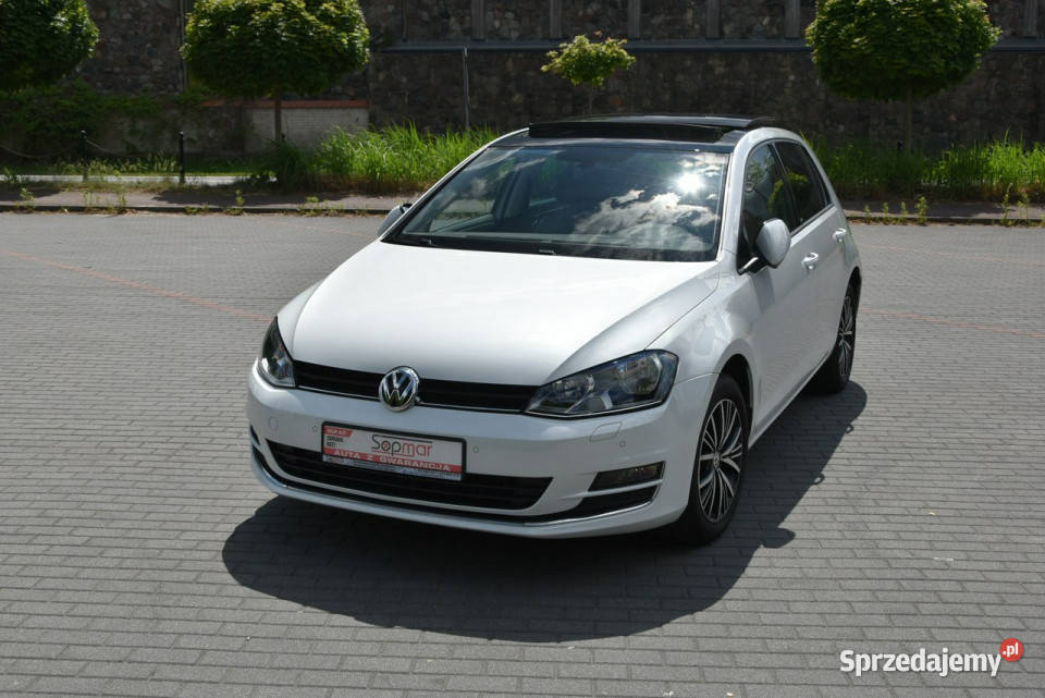 Volkswagen Golf Allstar 14TSi 125 Manual 2017r kurtyny powietrzne Kampinos