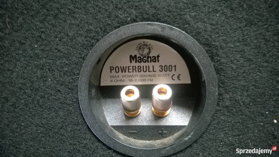 Tuba basowa 600W Magnat POWERBULL 3001 Ograszka