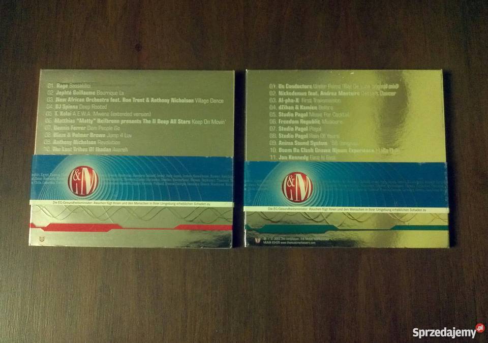 Komplet 5 płyt CD audio rytmy świata śląskie Dąbrowa Górnicza